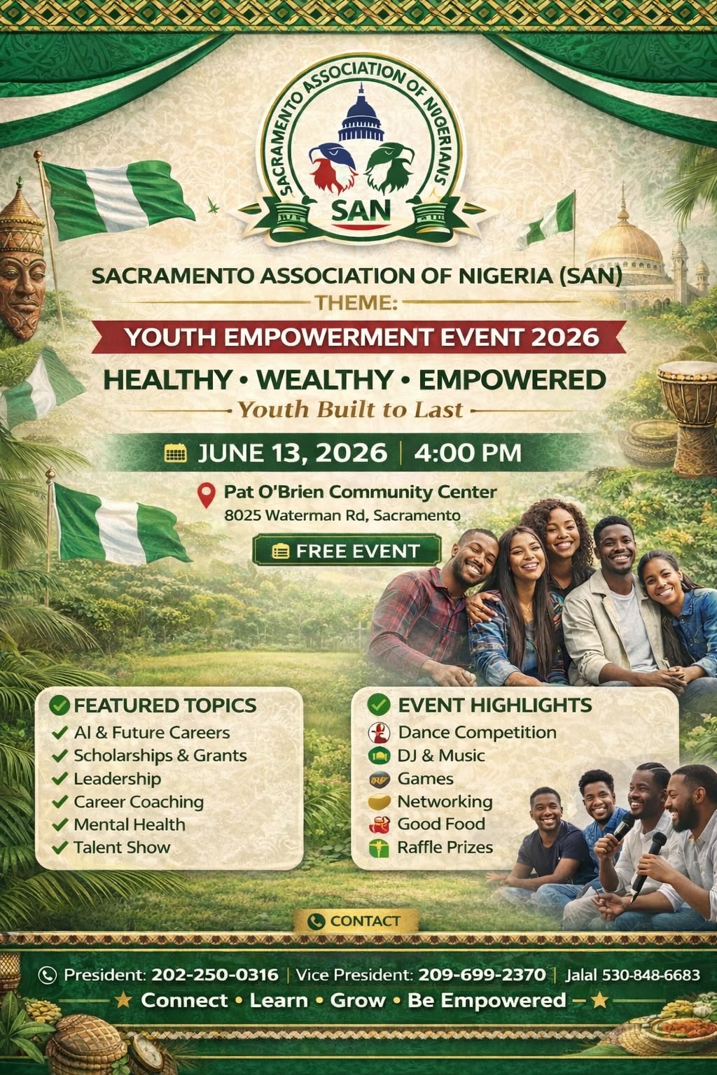 Youth Empowerment Event 2026 flyer